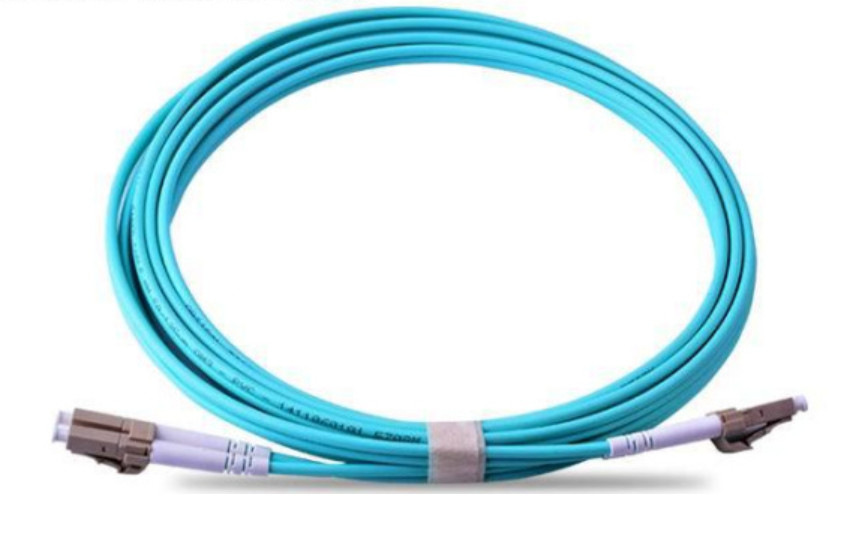 cabo de remendo OM3/OM4 do lc lc 3Meter PVC frente e verso multimodo LSZH de 10 gigabits