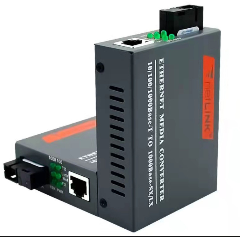 Fibras de fibra ótica do único modo do transceptor 20KM 1310nm 1550nm HTB-GS-03A/B do gigabit únicas