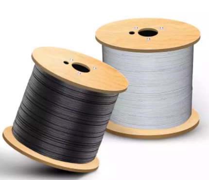 Cabo drop de fibra óptica de 1 núcleo GJYXCH Single Mode G657A2 Revestimento LSZH reforçado com FRP