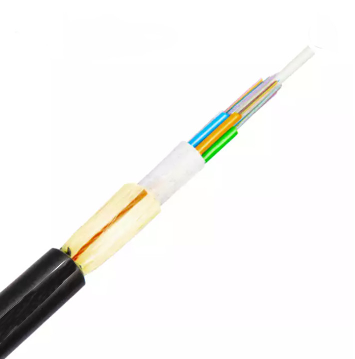 Adss Cabo de fibra óptica de modo único externo G652D /G657A1 / G657A2 PVC LSZH LSOH PE HDPE