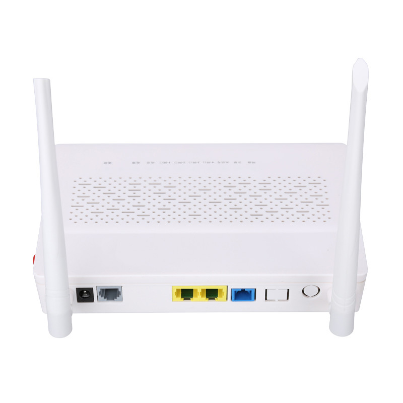 Unidade ótica 1*10/100M And da rede dos POTENCIÔMETROS ONU de 2LAN WIFI 1*10/100/1000M With Auto Negotiation