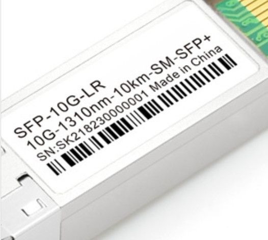 transmissor da fibra ótica 3.3V e conector do receptor 10G SFP LR 10km 1310nm LC