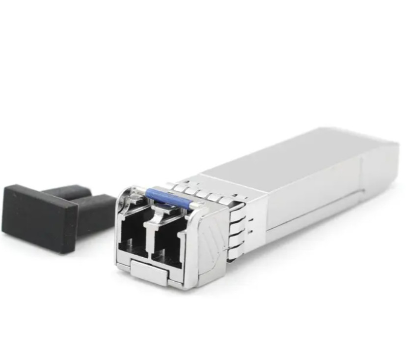 transmissor da fibra ótica 3.3V e conector do receptor 10G SFP LR 10km 1310nm LC