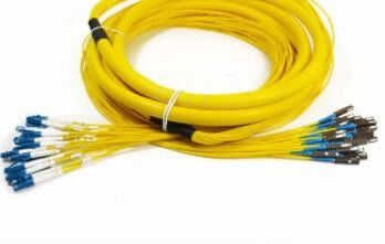 OEM simples de uma comunicação das telecomunicações da manutenção programada do LC UPC do cabo de remendo da fibra ótica da MU