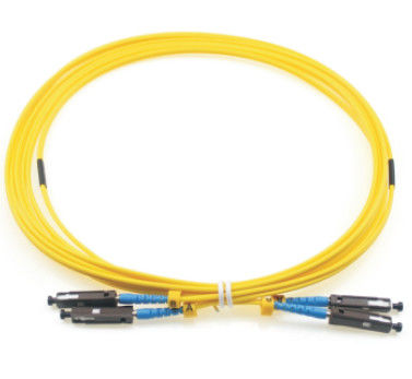 OEM simples de uma comunicação das telecomunicações da manutenção programada do LC UPC do cabo de remendo da fibra ótica da MU
