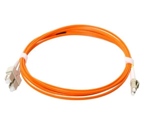 LC ao duplex do cabo de remendo da fibra ótica do SC para telecomunicações