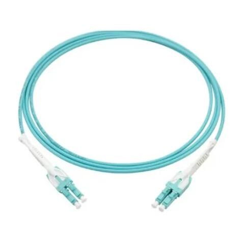 cabo de remendo frente e verso de 125µm Lc Lc, AQUA Multimode Fiber Jumpers