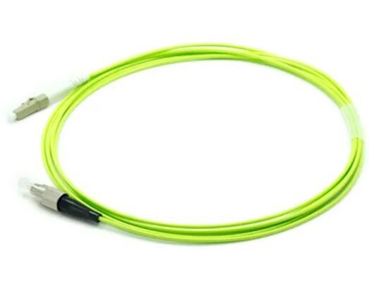 Fio APC LC do círculo do OEM ao material do PVC do cabo de remendo de FC