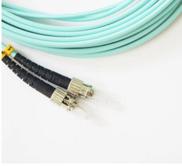cabo AQUA Color For FTTH do remendo da fibra multimodo do ST de 2M ST To