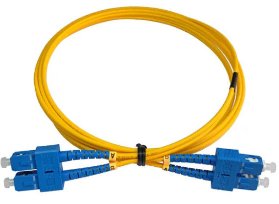 Aplicação de comunicação do núcleo do cabo de remendo 2 da fibra ótica do SC 3mm do SC