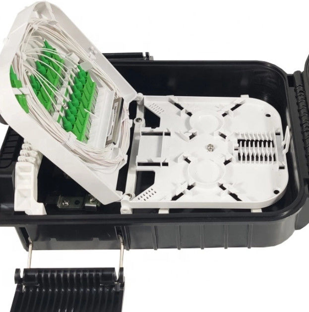 Material de 16 ABS do PC da caixa de distribuição da fibra ótica do núcleo para FTTH FTTB FTTX