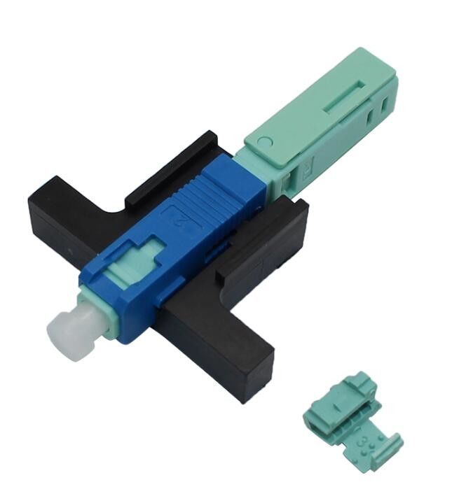 LAN Sc Quick Assembly Connector, conectores da fibra do único modo do Sc encaixou pre
