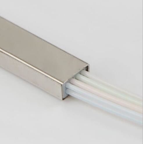 Tipo de aço inoxidável SC do tubo do mini divisor da fibra ótica 2x8/PC UPC