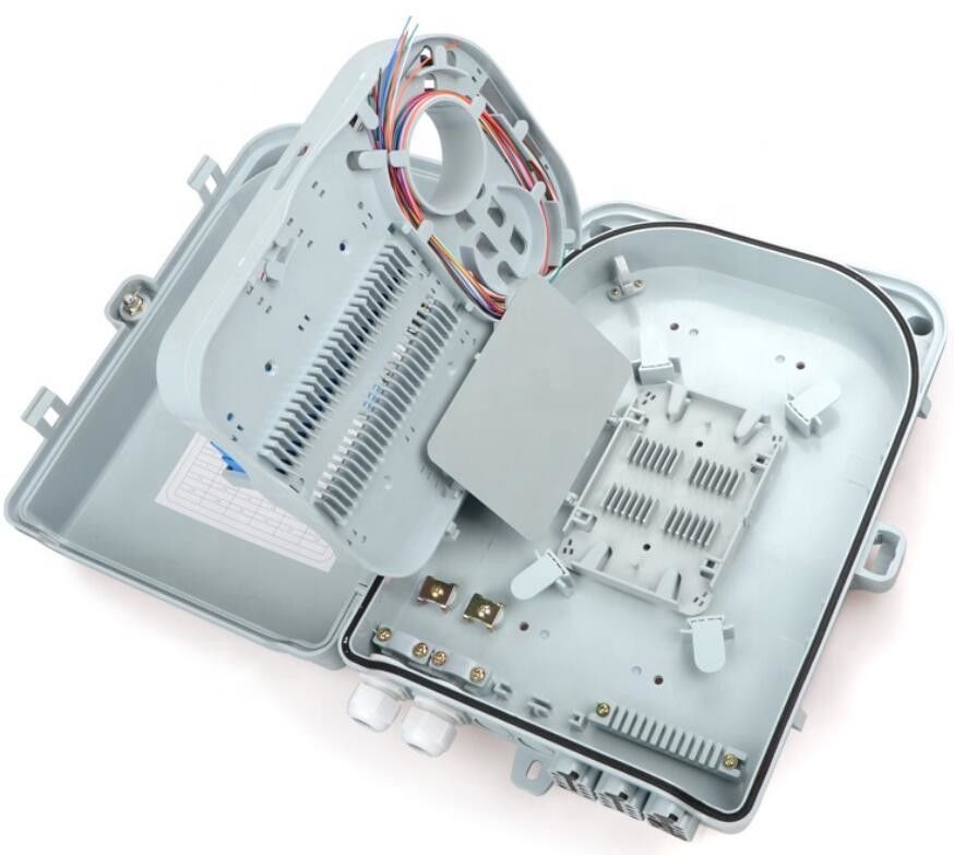Divisor da gaveta do 1:16 da caixa da parede da fibra ótica ou 24 tranças do núcleo e caixa dos adaptadores FTTH FDB