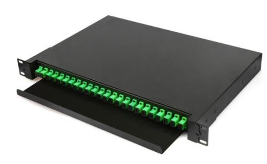 24 portos do SC do painel de remendo da fibra ótica do núcleo laminaram o material de placa
