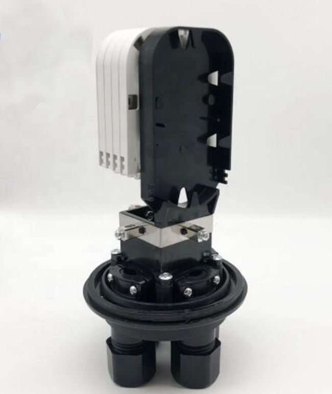 4 Tray Optical Splice Closure, núcleo da caixa 48 do fechamento da junção da fibra