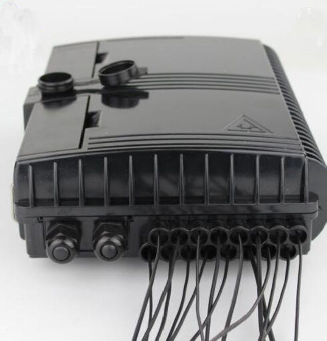 Caixa de distribuição impermeável ABS/PC da fibra ótica de Ftth dos portos da tomada 16 da entrada 16 da caixa terminal 2