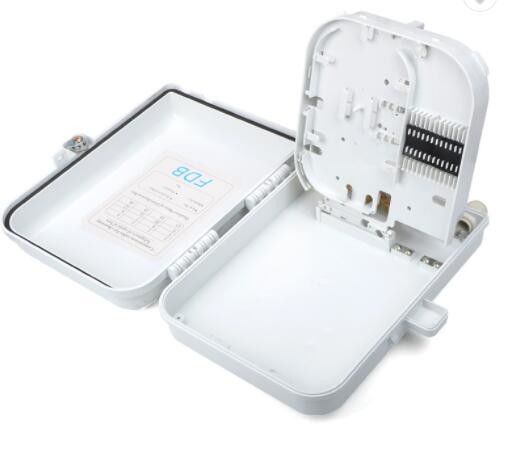 Divisor de Ftth LGX dos núcleos da caixa de distribuição 16 da fibra ótica do SC do ABS do GV
