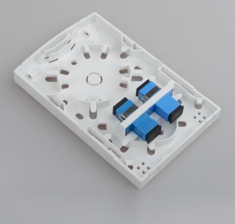 2 GV fixados na parede Dustproof da caixa do acesso da fibra ótica do núcleo FTTH