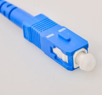 SC simples UPC do cabo de remendo da fibra ótica da manutenção programada LSZH FTTX a SC UPC 2.0mm