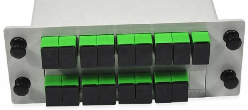 comprimento do conector 0.3m do SC APC do divisor da fibra ótica do PLC de 1650nm 1×16