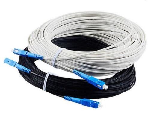 2 SC APC UPC G652D G657A do cabo de remendo da fibra ótica do núcleo LSZH