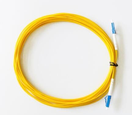 LC modo 3.0mm ótico LSZH de cabo de remendo da fibra do LC 15m 2.0mm ao único