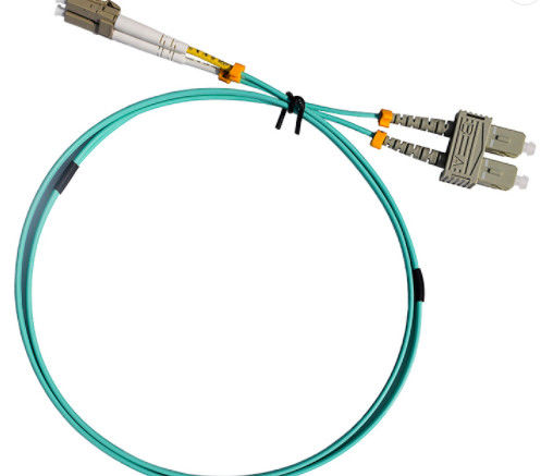SC frente e verso UPC ao cabo de remendo multimodo 2.0MM-1M do LC UPC OM3