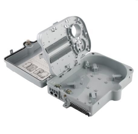 Do núcleo de fibra ótica do quadro de distribuição 24 do ABS do PC de CATV GV fixado na parede