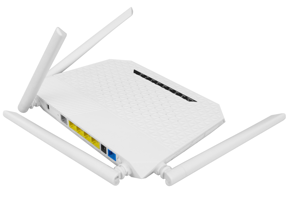 4GE conector do SC UPC do router GPON BoB 20KM da C.A. WIFI USB XPON ONU