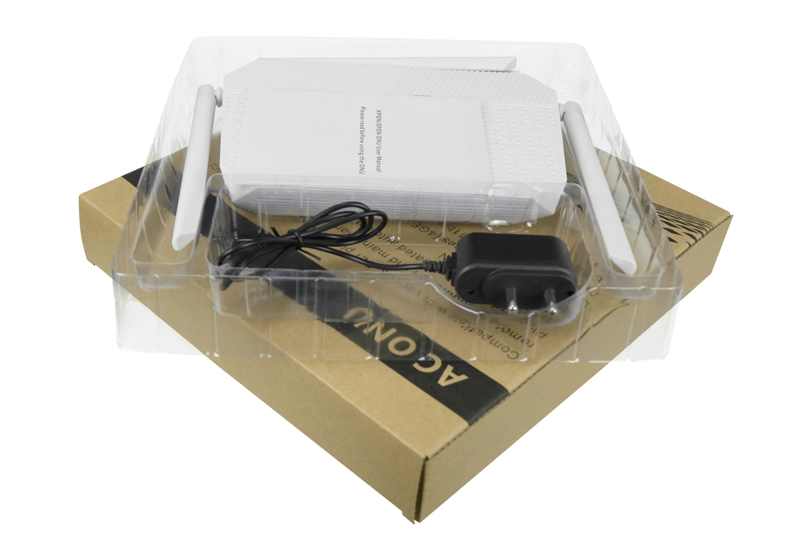 4GE conector do SC UPC do router GPON BoB 20KM da C.A. WIFI USB XPON ONU