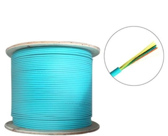 As 4 telecomunicações de planejamento internas de fibra ótica multimodos do cabo 10G OM3 do núcleo classificam