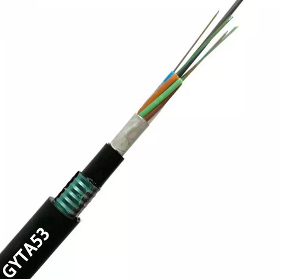 Bainha exterior do dobro do cabo exterior G652d da fibra ótica do único modo para uma comunicação