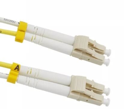Comprimento multimodo frente e verso dos 10m do conector do LC UPC do cabo de remendo da fibra ótica OM3