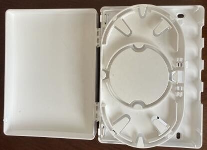 Montagem material da parede de 4 ABS plásticos da caixa da terminação da fibra ótica do núcleo FTTH