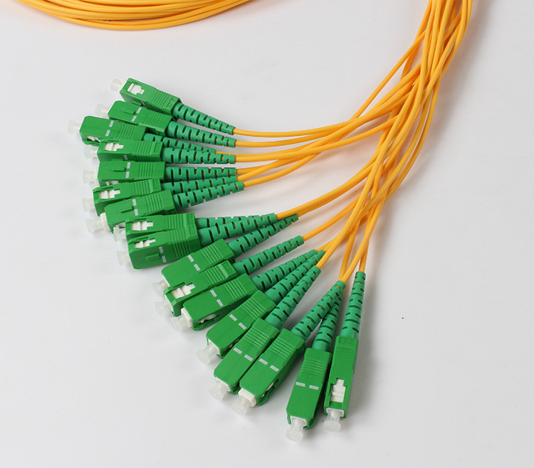 Divisor ótico do PLC do divisor da fibra do PLC do SC APC 1x16 para a televisão por cabo de FTTX