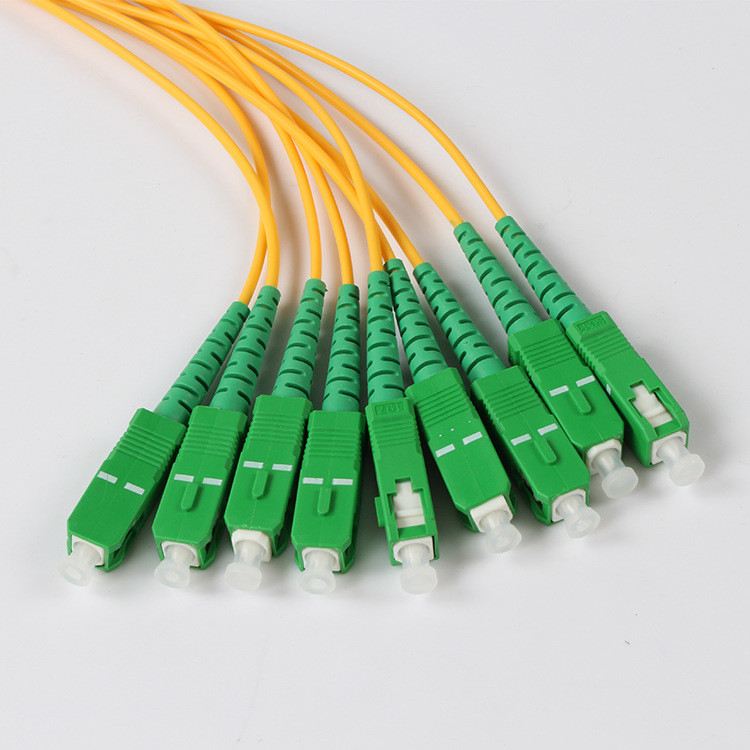 Ramo 1.5Meter da caixa do SC APC do divisor do PLC do divisor 1 x 8 da fibra ótica de 2.0MM