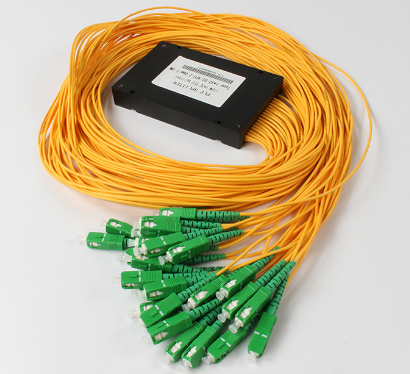 Fibra ótica do divisor do SC APC 1x32 para as tranças 1260nm de 2.0MM - comprimento do trabalho 1650nm