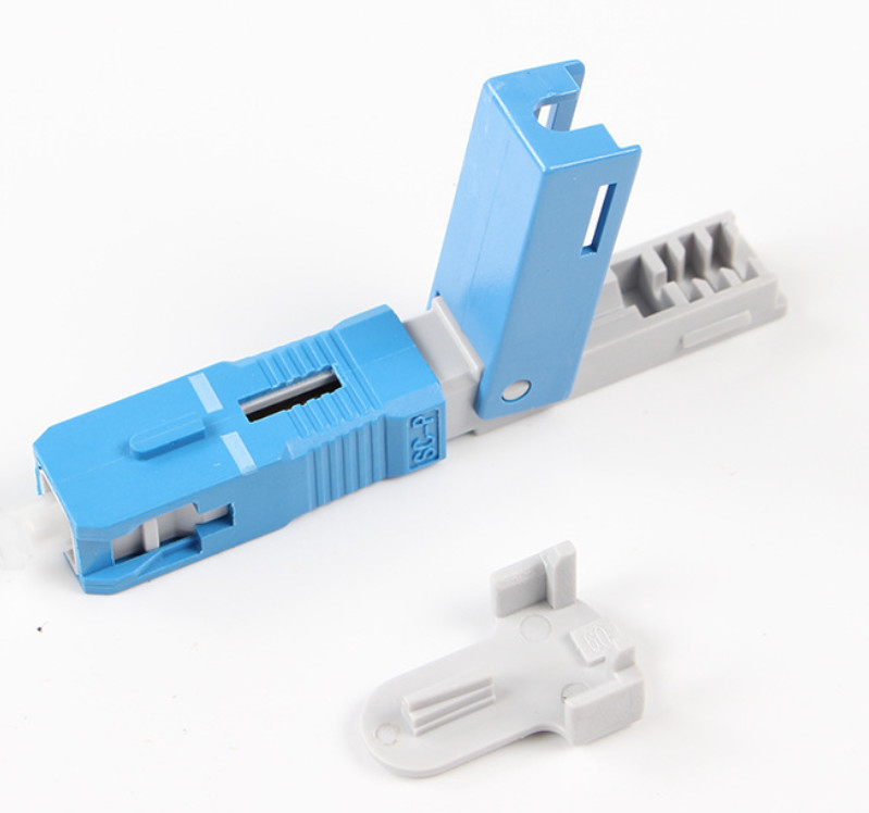 Da fibra ótica rápida do SC do conector FTTH da fibra ótica conector frio pre enterrado