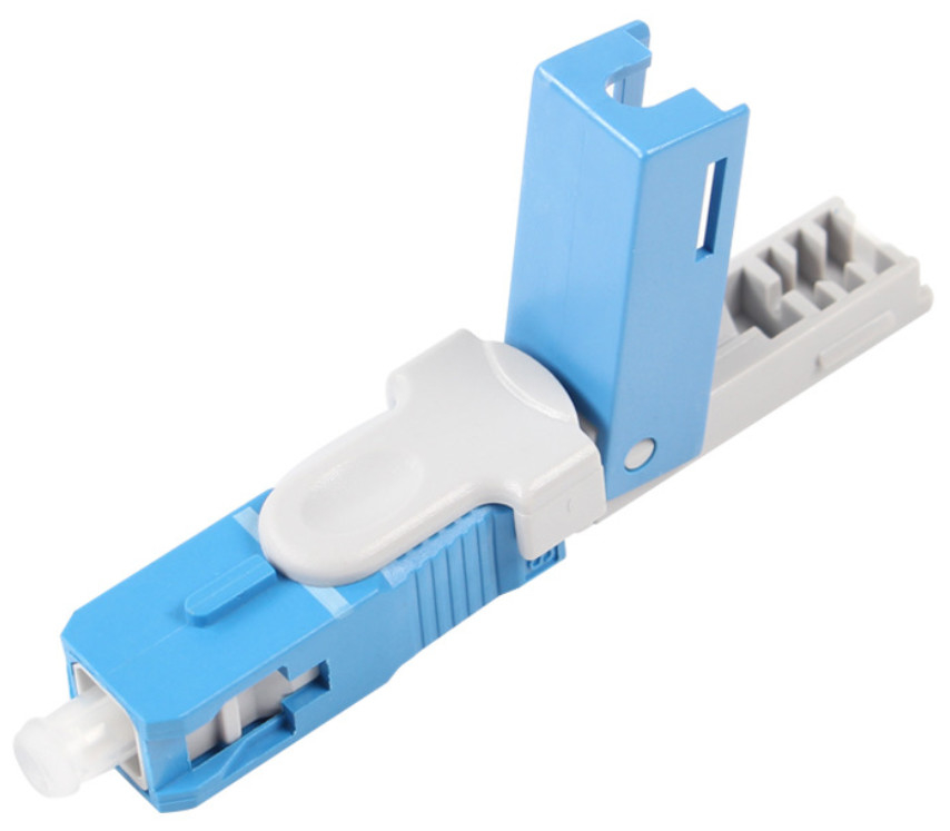 Da fibra ótica rápida do SC do conector FTTH da fibra ótica conector frio pre enterrado